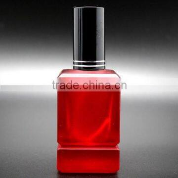 2015 new design thick bottom perfume glass bottle 55ml