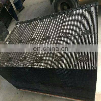 High Temperature Performance Factory Supply 2730mm*1300mm*0.4mm PVC Cross-flow Cooling Tower Filling Media photo-5