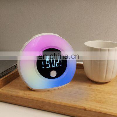 Wake-Up Light Alarm Clock With Colored Sunrise Simulation and Sunset Fading Night Light photo-3