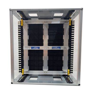 Aluminum Magazine Rack Full Metal Gear Belt Esd Smt Pcb Racks 460*400*563mm photo-4