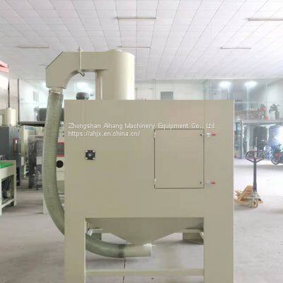 Zhongshan Rotary Disc Sandblasting Machine Continuous 16 Station Non Stick Pot Processing Rough Surface, Descaling Products photo-2