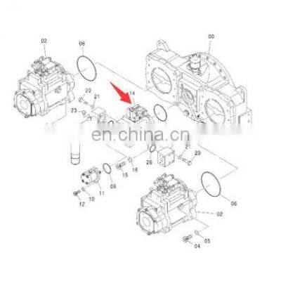 4641835 Excavator Unit Pump ZX670-3 ZX650LC-3 ZX670LCH-3 ZX670LCR-3  Hydraulic Pump K3V63S-11SR-1F39