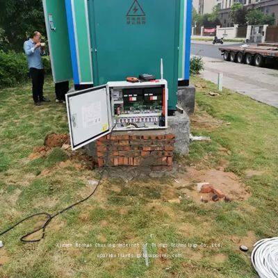 N-joint Magnetic Full Band Copper Rod Suction Cup Antenna Line for Control Cabinet photo-3