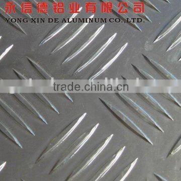 aluminum tread plate in big five bar or small five bar pattern