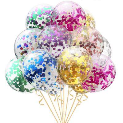 Good Quality Various Different Kinds and Size of Metal Metllic Color Helium Latex Party Decoration Balloon Ballon With Variety