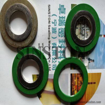 Green Color Outer Ring Coated 316ss Spiral Wound Gasket