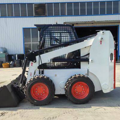 The Luda 55 Skid Loader is Suitable for Turning Around and Steering in Narrow Spaces for Loading and Unloading Operations. photo-3
