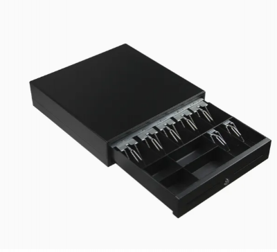 Kassenfach mit 3 Schlössern, Kassenbox aus elektronischem Metall, schwer duty, Pulverbeschichtung