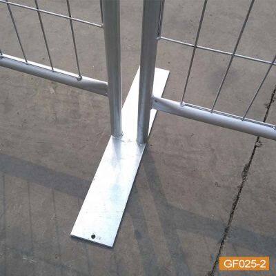 Residential Perimeter Galvanized Temporary Fencing Canada Temporary Fencing