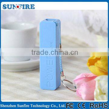 Factory Wholesale 2600 mah smart mobile perfume power bank