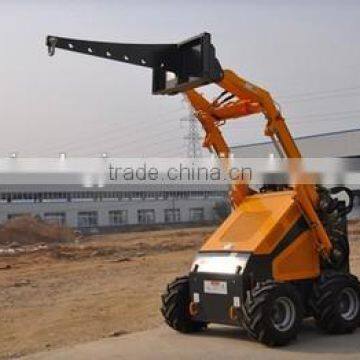 HYSOON Brand Mini Skid Steer Loader HY380/380KGS Lifting Capacity