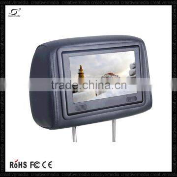 9 Inch Touch Screen Headrest DVD Player Taxi Cab Indoor Advertising Monitor Ttaxi Headrest Digital Signage LCD Media Player photo-3
