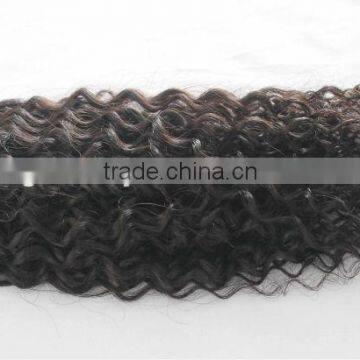 deep curly 100% remy human hair extensions factory wholesale