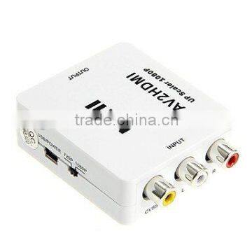 Mini RCA/CVBS/AV Composite to HDMI Adaptador For HD TV