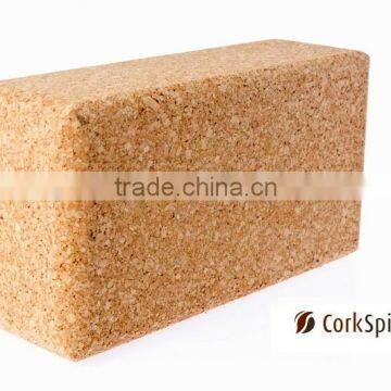 2015 promotionl cork yoga block