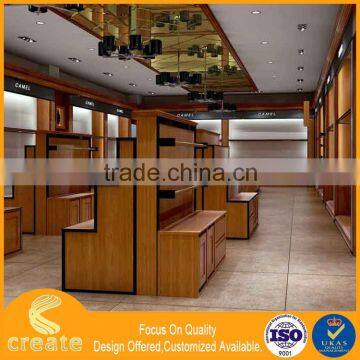 Factory Direct Sales All Kinds of Multifunctional Metal & Wood Combined Display Stand/case/showcase/cabinet for Costume/garment/ photo-2