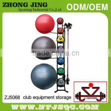 Steel Gym Fitness Medicine Ball Rack