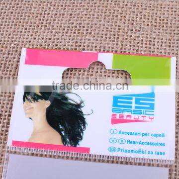 Colorfull Plastic Bags With Die Cut and Header photo-6