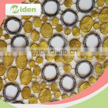 widentextile advanced machines fancy cheap Yellow Guipure Lace Fabric