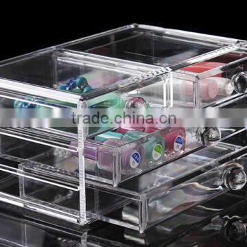 C82 ANPHY Large Drawer Makeup Box Clear Acrylic Accessory Storage Finding Box photo-4