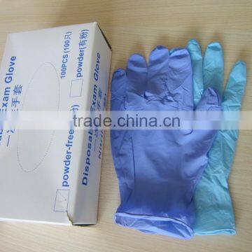 popular blue nitrile gloves