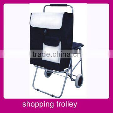 Fashionable foldable shopping carts for seniors