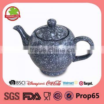 Wholesale New Ceramic Marble Finish Teapot