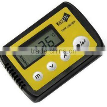 Built-in probe temperature data logger