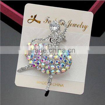 2016 Fashion Jewelry Manufacturers Selling Jewelry Dancing Ballet Girl Brooch Premium Corsage photo-2