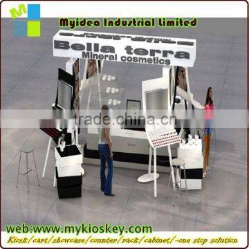 2014 Myidea modern brow bar eyebrow threading mall kiosk in Formica from china supplier                        
                                                Quality Choice