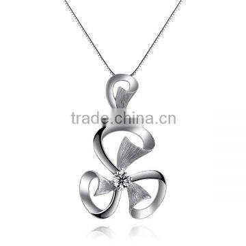 Sterling Silver Zircon pendant jewelry