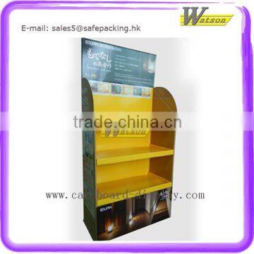 Supermarket Promotion Cardboard Floor Shelf Stand Pocket Display photo-3