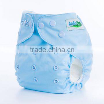 OEM washable baby cloth diapers with insert