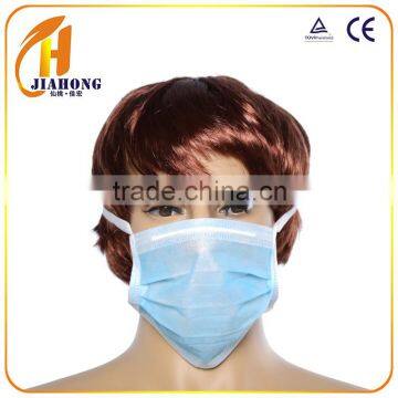 China supplier 3 ply surgical nonwoven face mask