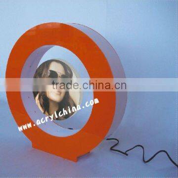 LED music magnetic rotating display / magnetic suspention display