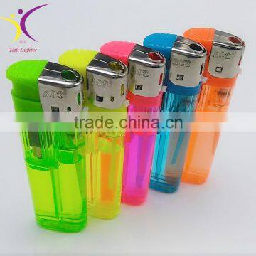 2016 hot sale butane gas color smoke lighter