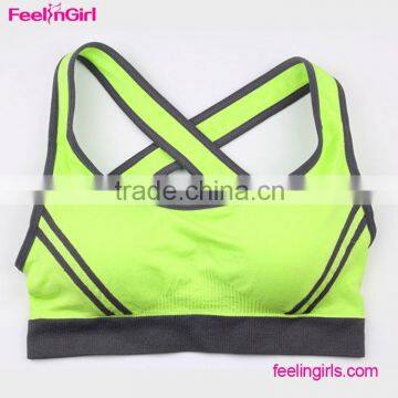 Quality Newly Design seamless sports bra