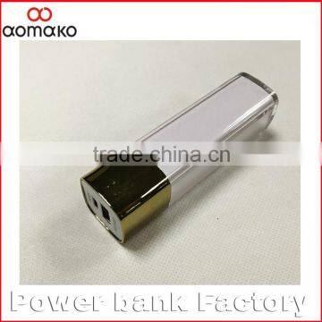 AK-011 High Capacity Manaul for Power Bank Promotion Gift Lipstick ROHS Power Bank for Smartphones photo-6