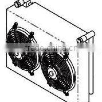 hydraulic oil cooler for excavator