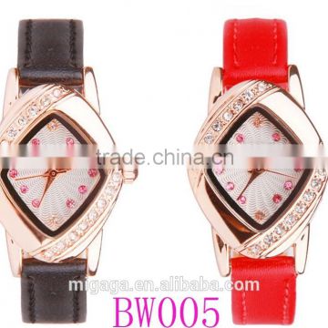 2013 beautiful lady watch diamond bezel around case in Europe and America T/T Paypal