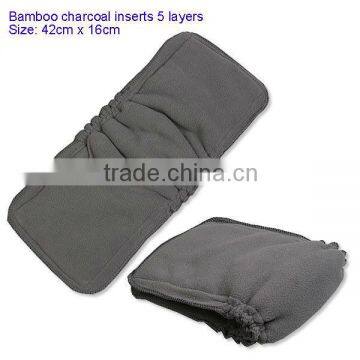 Leak Guard Organic Bamboo Charcoal Bamboo Liners