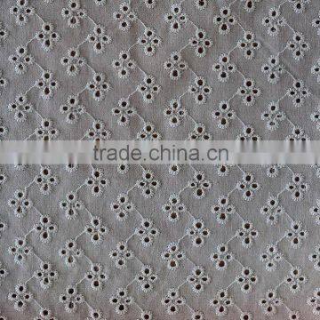 Newest style new coming hand embroidery cotton fabric