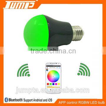 Factory sale smartphone control dimmable multicolor E27 bluetooth mini smart led bulb
