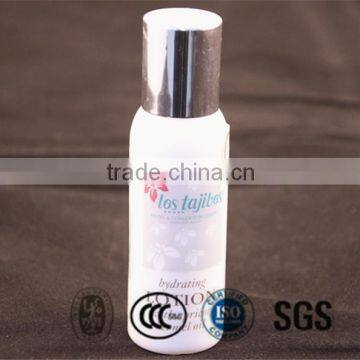 Wholesale hotel body lotion bottle with silver cap 5000pcs