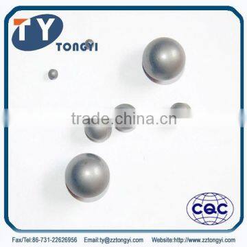 high quality hard metal ball as per ISO from Zhuzhou manufacturer