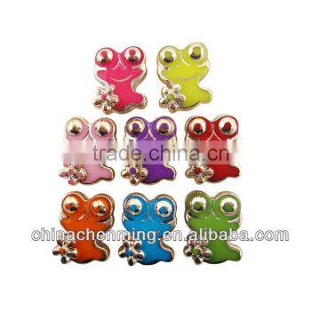 colorful acrylic decoration frog bead