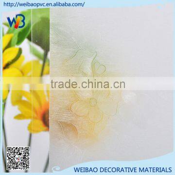 high quality Decorative Self-Adhesive embossed glass film