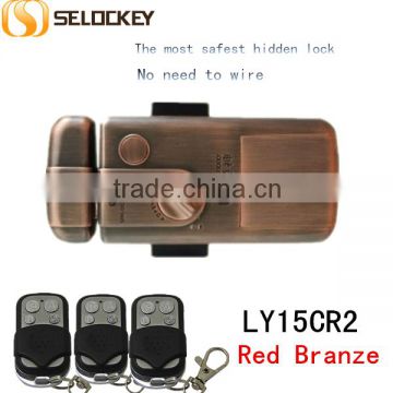 Wireless lock, hidden lock with high security for every door(LY15CR2)