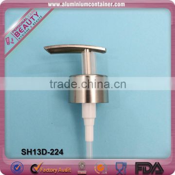 zinc alloy liquid pump dispenser / cosmetic pump dispenser