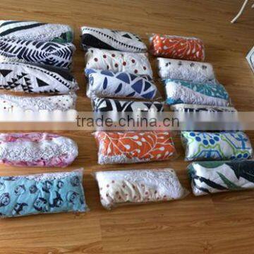 Reactive Printing Bath Towel in stock